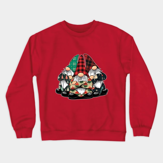 Christmas Gnomes Crewneck Sweatshirt by Styleuniversal